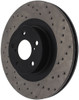 StopTech Drilled Sport Brake Rotors (Part# 128.47018R)