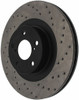 StopTech Drilled Sport Brake Rotors (Part# 128.47018R)