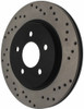 StopTech Drilled Sport Brake Rotors (Part# 128.61087R)