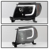 Spyder Auto 5085771 Light Bar DRL Projector Headlights Fits 05-11 Tacoma