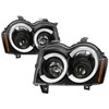 Spyder Auto 5086129 Light Bar Projector Headlights Fits Grand Cherokee (WK)