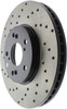 StopTech Drilled Sport Brake Rotors (Part# 128.40046R)