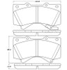 StopTech 308.13030 StopTech Street Brake Pads