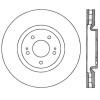 StopTech 126.46064SL Sport Slotted Disc Brake Rotor Fits 03-06 Lancer