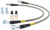 StopTech 950.44002 Stainless Steel Braided Brake Hose Kit Fits 01-06 LS430