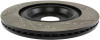 StopTech 127.33137R Sport Cross-Drilled And Slotted Disc Brake Rotor