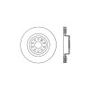 StopTech Premium Carbon Brake Rotors (Part# 125.33098CRY)