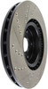 StopTech 127.47022L Sport Cross-Drilled And Slotted Disc Brake Rotor