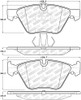 StopTech 305.10610 Street Select Brake Pads
