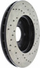 StopTech Drilled Sport Brake Rotors (Part# 128.61100R)