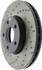 StopTech Drilled Sport Brake Rotors (Part# 128.61100R)