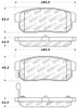 StopTech 309.10080 StopTech Sport Brake Pads Fits 04-11 RX-8