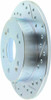 StopTech 227.40040L Select Sport Cross-Drilled And Slotted Disc Brake Rotor