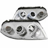 Anzo USA 121358 Projector Headlight Set w/Halo Fits 01-05 Passat