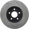 StopTech 128.61100R Sport Cross-Drilled Disc Brake Rotor