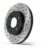 StopTech 227.65113L Select Sport Cross-Drilled And Slotted Disc Brake Rotor