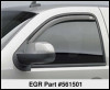EGR 561501 SlimLine In-Channel WindowVisors Set of 2