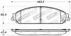 StopTech Sport Brake Pads (Part# 309.1058)