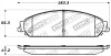 StopTech Sport Brake Pads (Part# 309.1058)