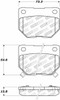 StopTech Street Brake Pads (Part# 308.04611)