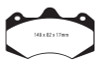 EBC DP5062NDX Bluestuff Brake Pad Sets- DP5062NDX