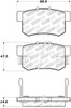 StopTech 308.05360 StopTech Street Brake Pads
