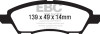 EBC UD1592 Ultimax2 Brake Pad Sets- UD1592