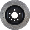 StopTech 127.33137L Sport Cross-Drilled And Slotted Disc Brake Rotor