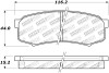 StopTech 308.06060 StopTech Street Brake Pads