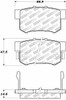 StopTech 305.05370 Street Select Brake Pads