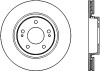 StopTech 126.46078CSL Sport Cryo-Treated Slotted Disc Brake Rotor