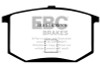 EBC Brakes DP3298C Redstuff Ceramic Low Dust Brake Pads Fits Esprit Touareg