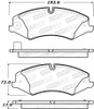 StopTech Street Brake Pads (Part# 308.1479)