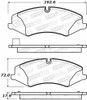 StopTech Street Brake Pads (Part# 308.1479)