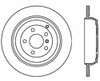 StopTech 128.35090L Sport Cross-Drilled Disc Brake Rotor