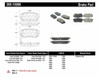 StopTech Sport Brake Pads (Part# 309.1008)