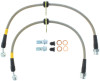 StopTech 950.40010 Stainless Steel Braided Brake Hose Kit Fits 97-01 Prelude
