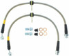 StopTech 950.40010 Stainless Steel Braided Brake Hose Kit Fits 97-01 Prelude