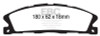 EBC DP31886C Redstuff Brake Pad Sets- DP31886C