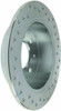 StopTech 227.40017R Select Sport Cross-Drilled And Slotted Disc Brake Rotor