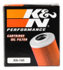 K&N Oil Filter for Yamaha / MUZ / MZ / Sachs / Aprilia / Derbi 2.156in OD x 2.313in H  (KN-145)