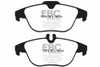 EBC Brakes UD1341 Ultimax  Brake Pads Fits C250 C300 C350 E350 GLK250 GLK350