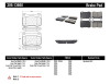 StopTech 309.13660 StopTech Sport Brake Pads Fits 08-14 IS F