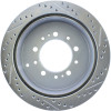 StopTech 227.44157R Select Sport Cross-Drilled And Slotted Disc Brake Rotor