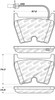 StopTech 308.10290 StopTech Street Brake Pads Fits 03-18 Gallardo R8 RS4 RS5 RS6