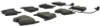 StopTech 308.10290 StopTech Street Brake Pads Fits 03-18 Gallardo R8 RS4 RS5 RS6