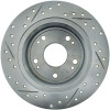 StopTech 227.40068L Select Sport Cross-Drilled And Slotted Disc Brake Rotor