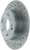 StopTech 227.40068L Select Sport Cross-Drilled And Slotted Disc Brake Rotor