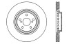 StopTech 127.44158L Sport Cross-Drilled And Slotted Disc Brake Rotor