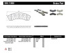 StopTech 309.11850 StopTech Sport Brake Pads Fits 06-13 Corvette